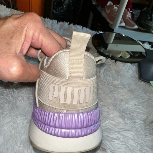 New Puma Soft Foam Optimal Comfort Women's Lilac/Pewter Shoes Size US 10 - Picture 6 of 10